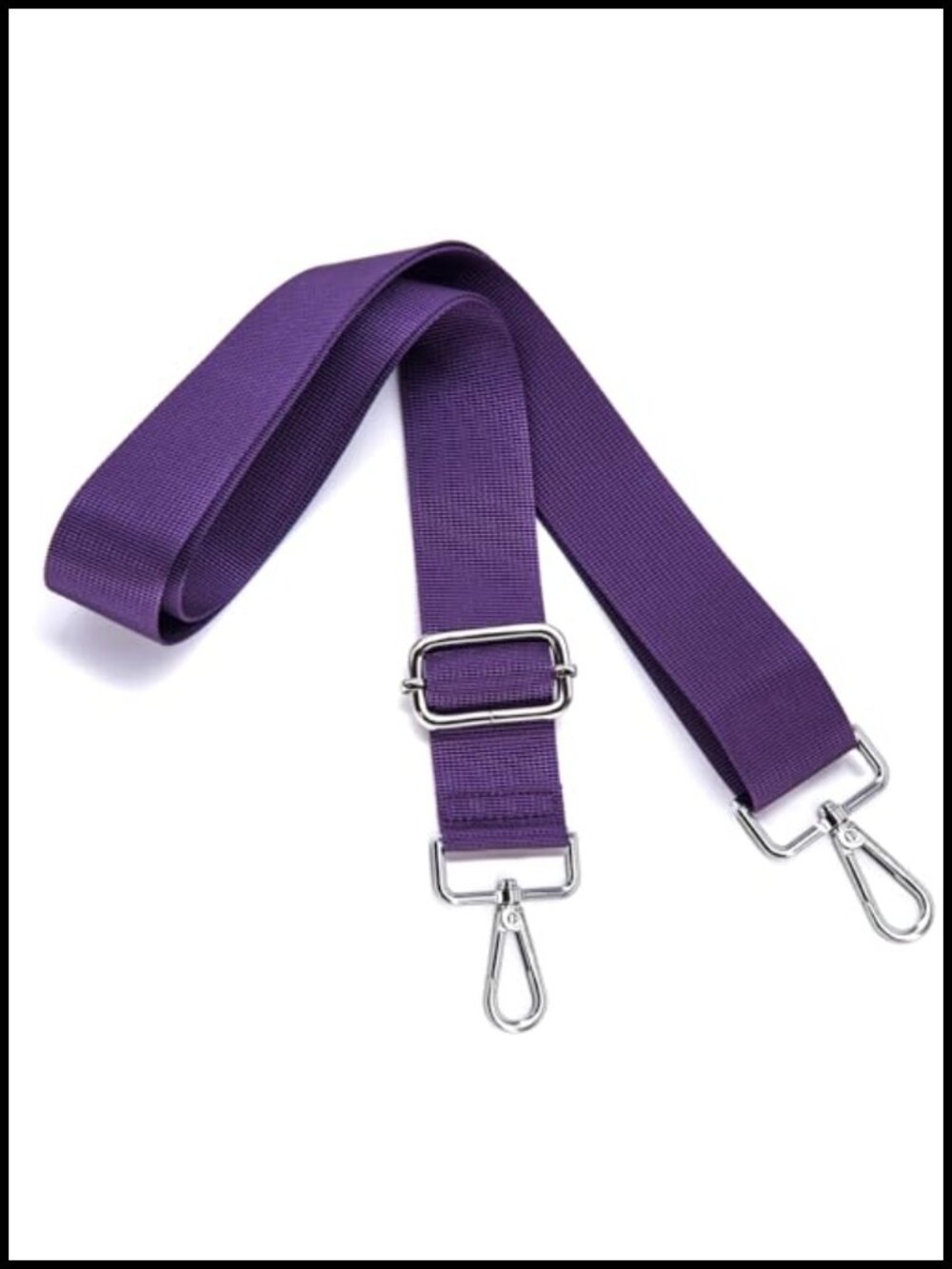 Adjustable Wide Purse Strap Crossbody Guitar Style 31-55" Polyester